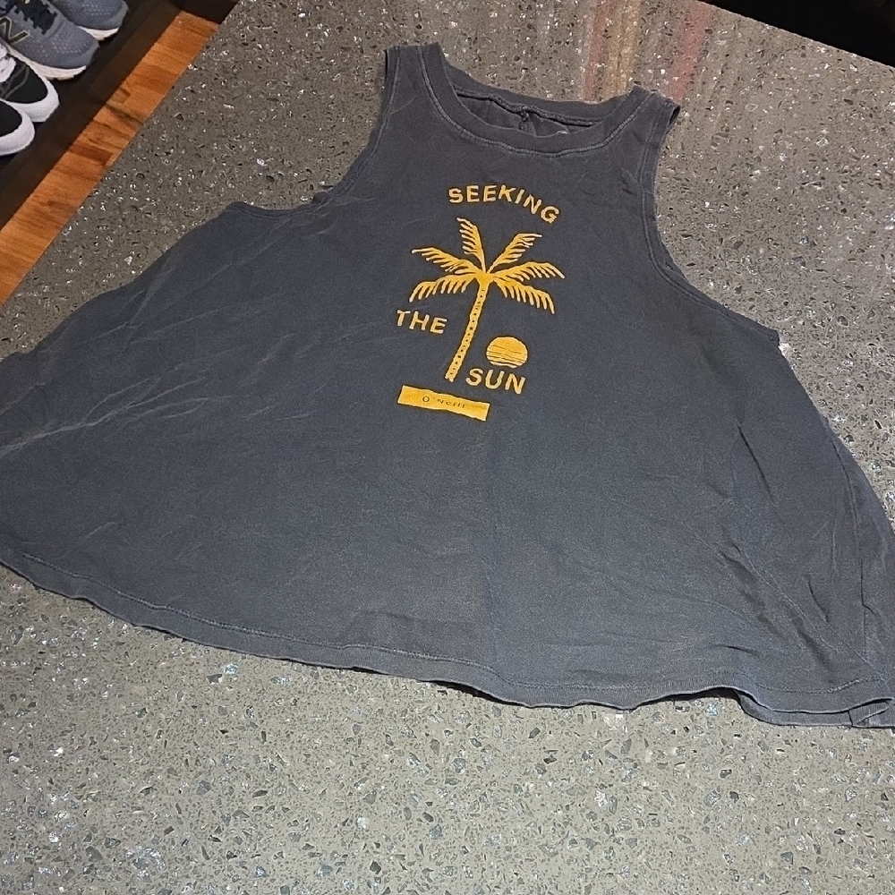 O'Neill Charcoal Gray Tank Top